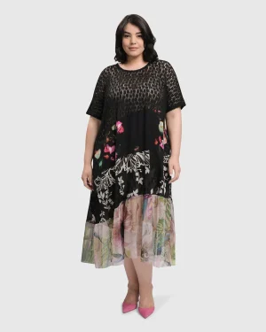 Women Alembika Adaline Tiered Maxi Dress, Floral