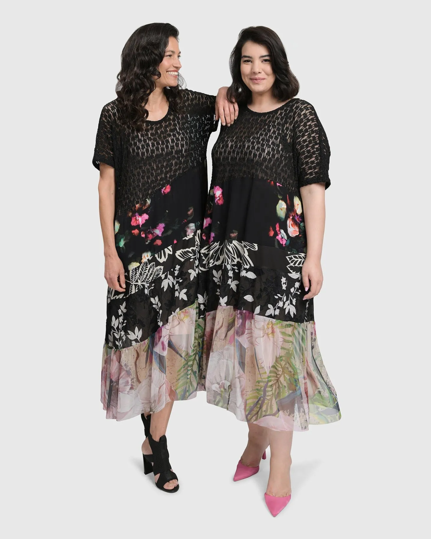 Women Alembika Adaline Tiered Maxi Dress, Floral