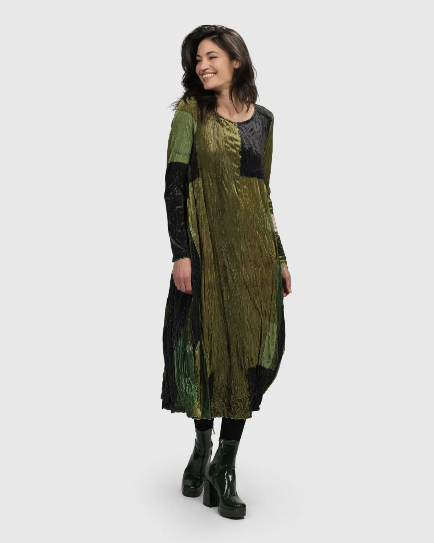 Women Alembika Al Fresco Maxi Dress, Olive