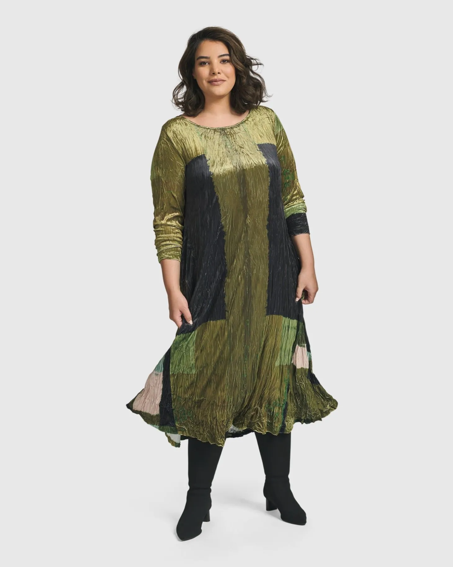 Women Alembika Al Fresco Maxi Dress, Olive