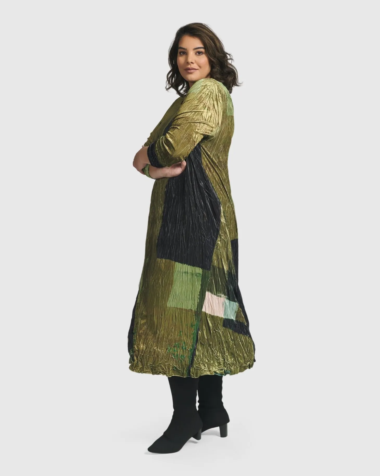 Women Alembika Al Fresco Maxi Dress, Olive