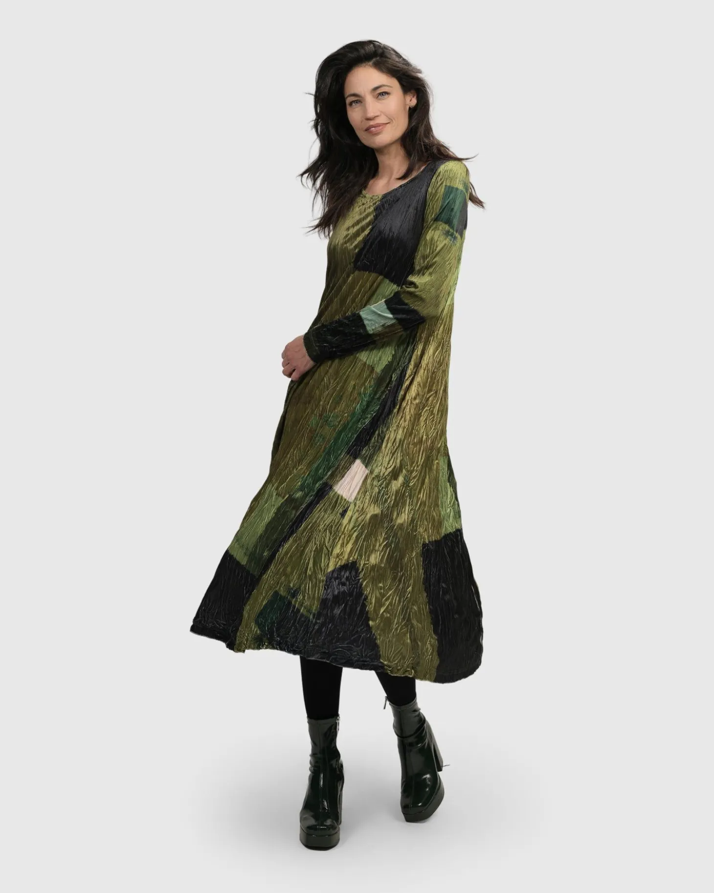 Women Alembika Al Fresco Maxi Dress, Olive