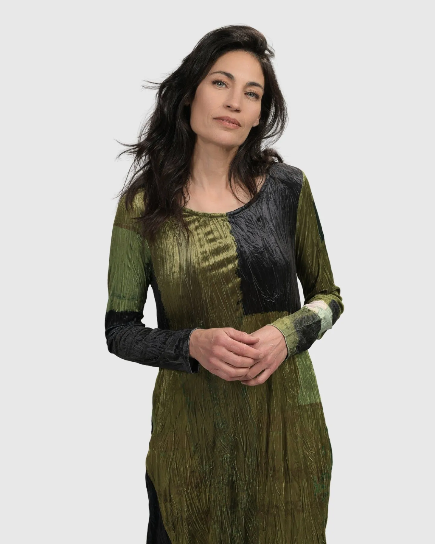 Women Alembika Al Fresco Maxi Dress, Olive