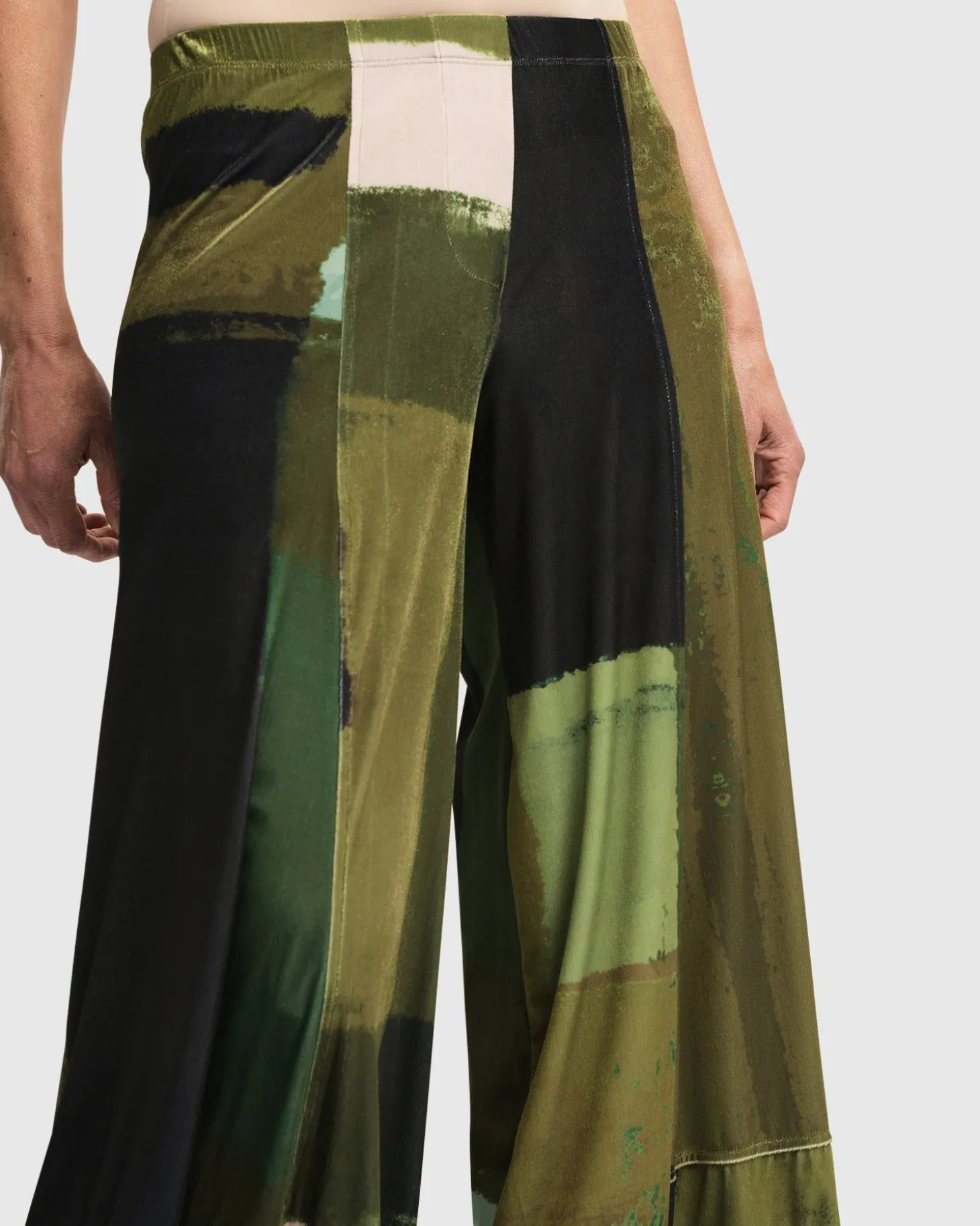 Women Alembika Al Fresco Punto Pants, Olive