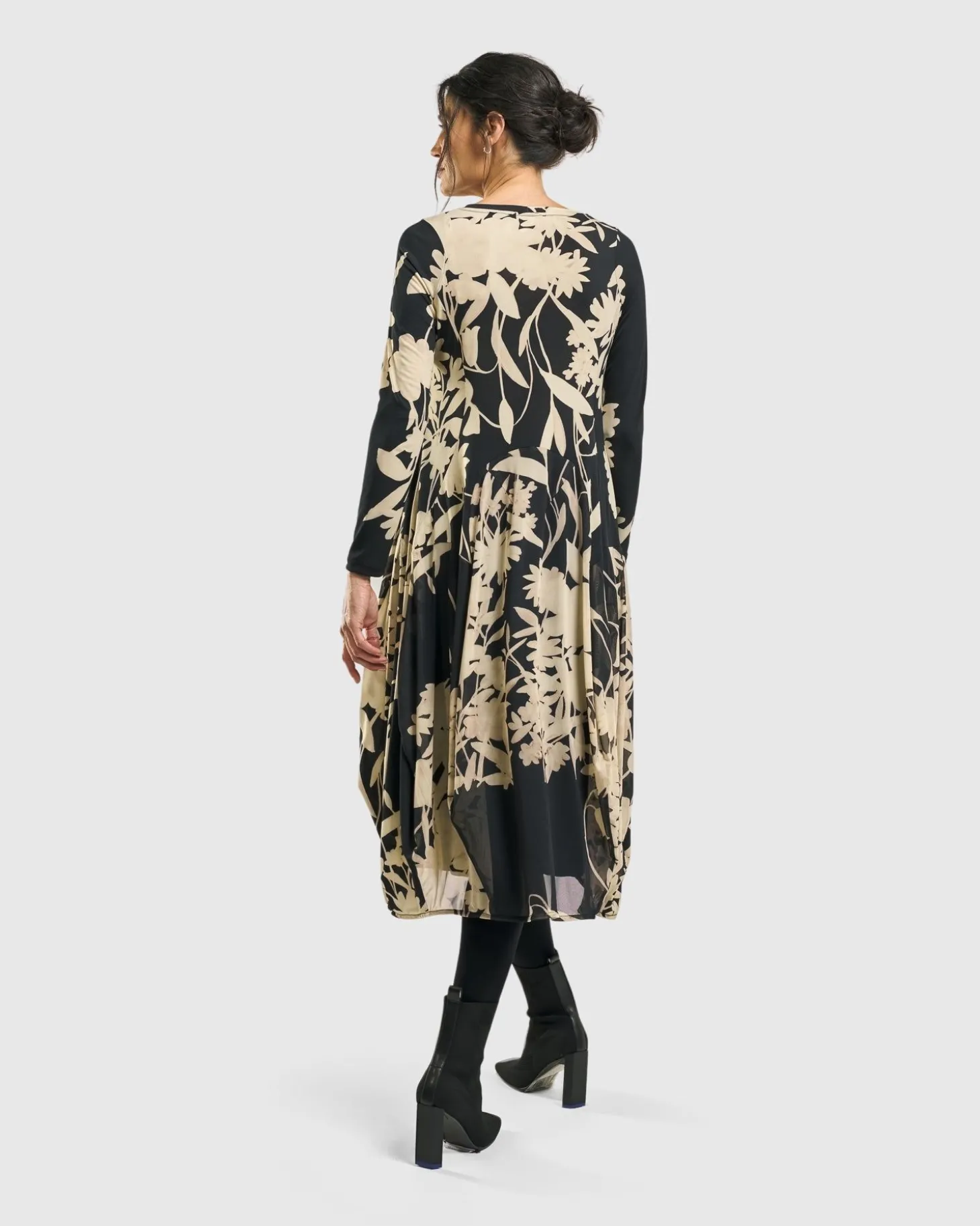 Women Alembika Amber Cocoon Dress, Floral