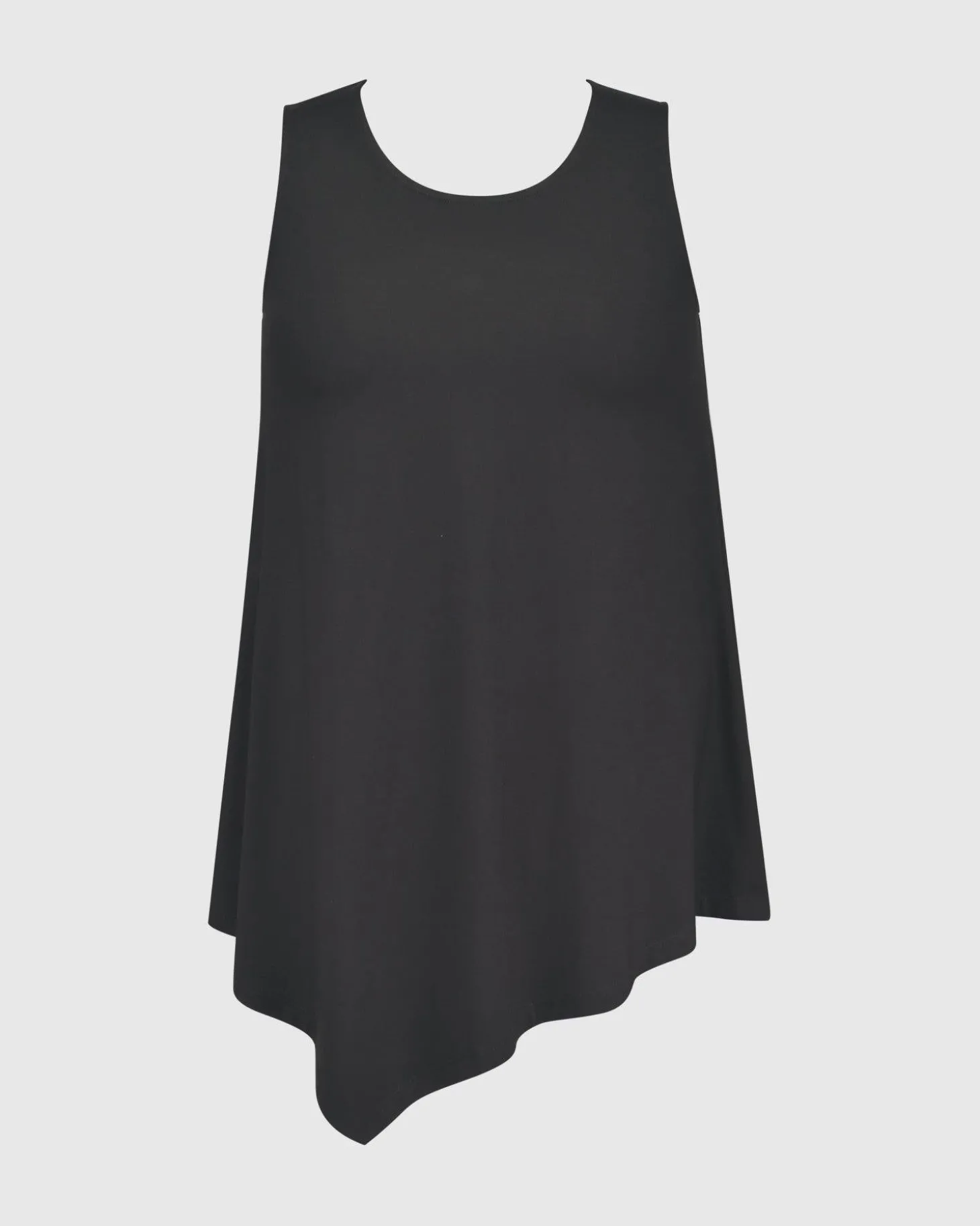 Women Alembika Ani Sleeveless Tunic Top, Black