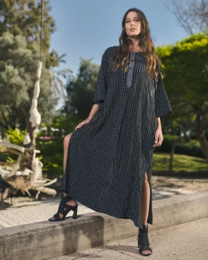 Women Alembika Aphrodite Caftan Dress, Net