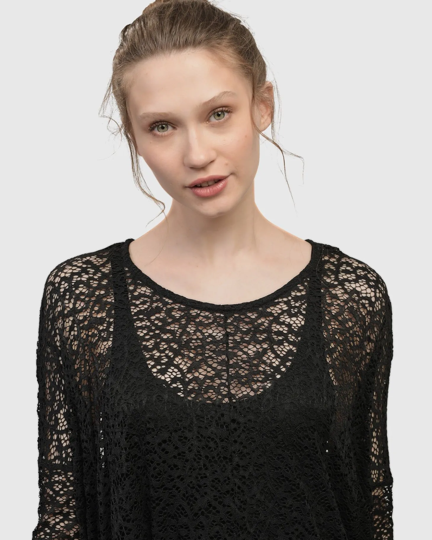Women Alembika Artemis Trapeze Dress, Black