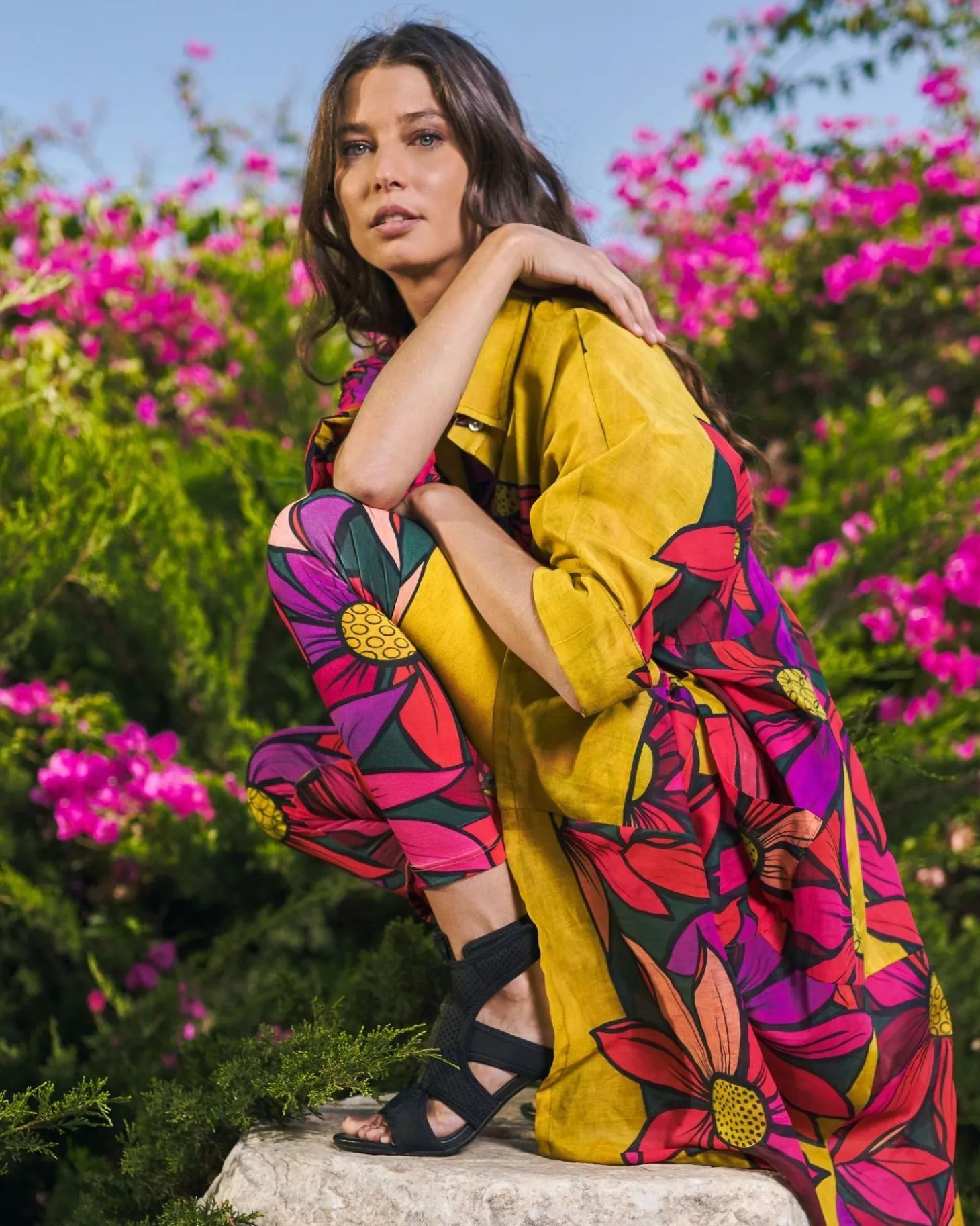 Women Alembika Artisan Leggings, Bouquet