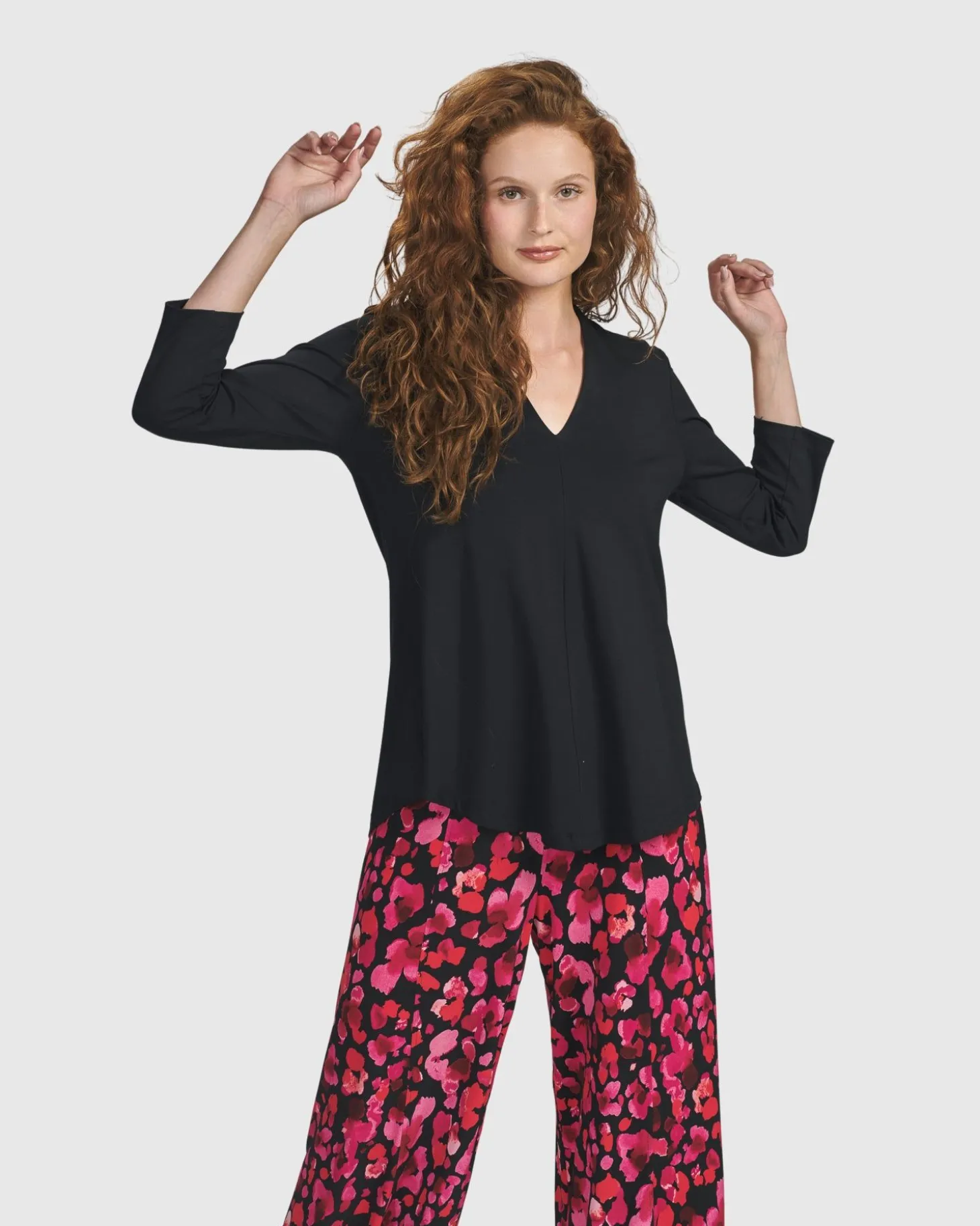 Women Alembika Begonia Punto Pants, Petals