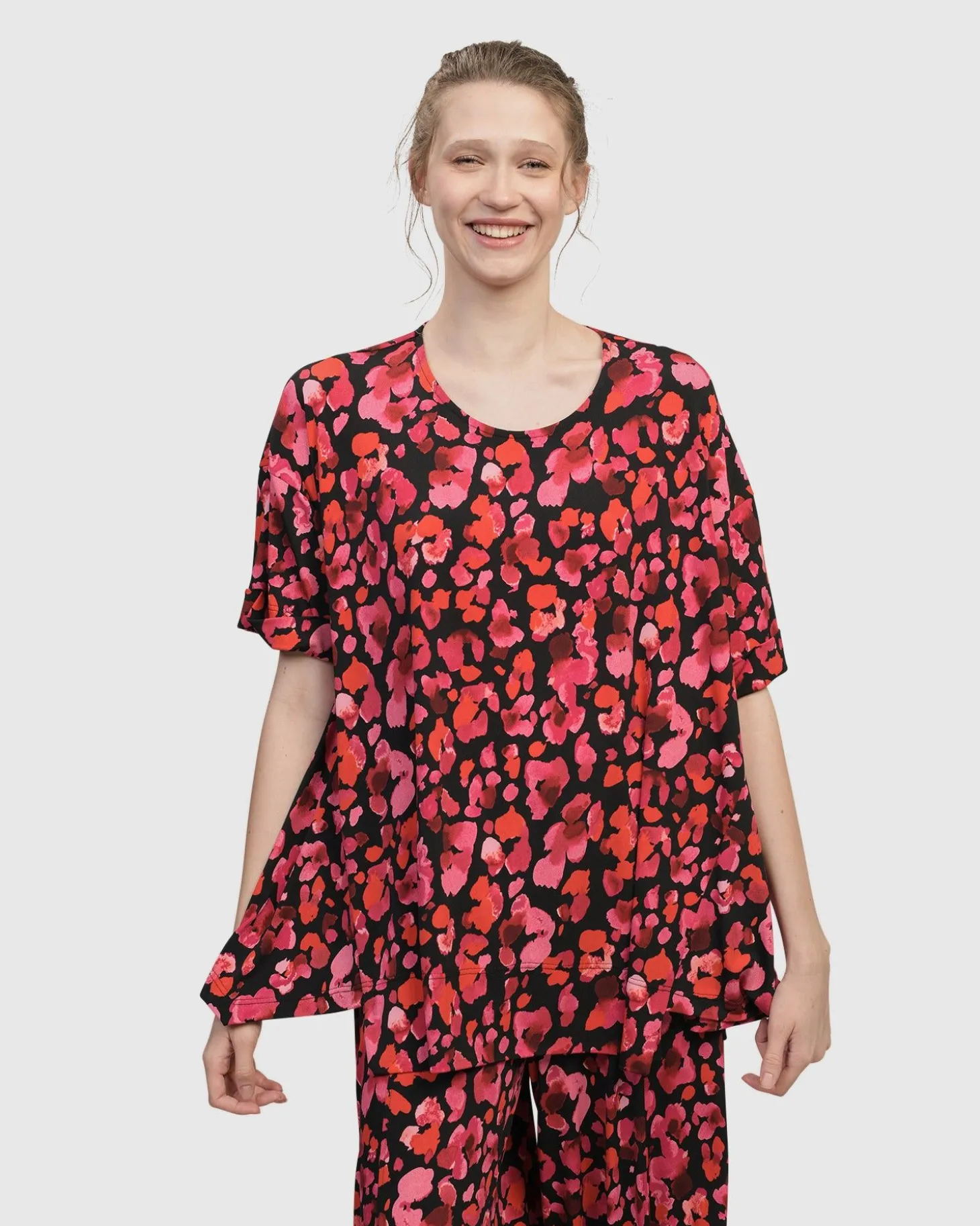 Women Alembika Begonia Punto Pants, Petals