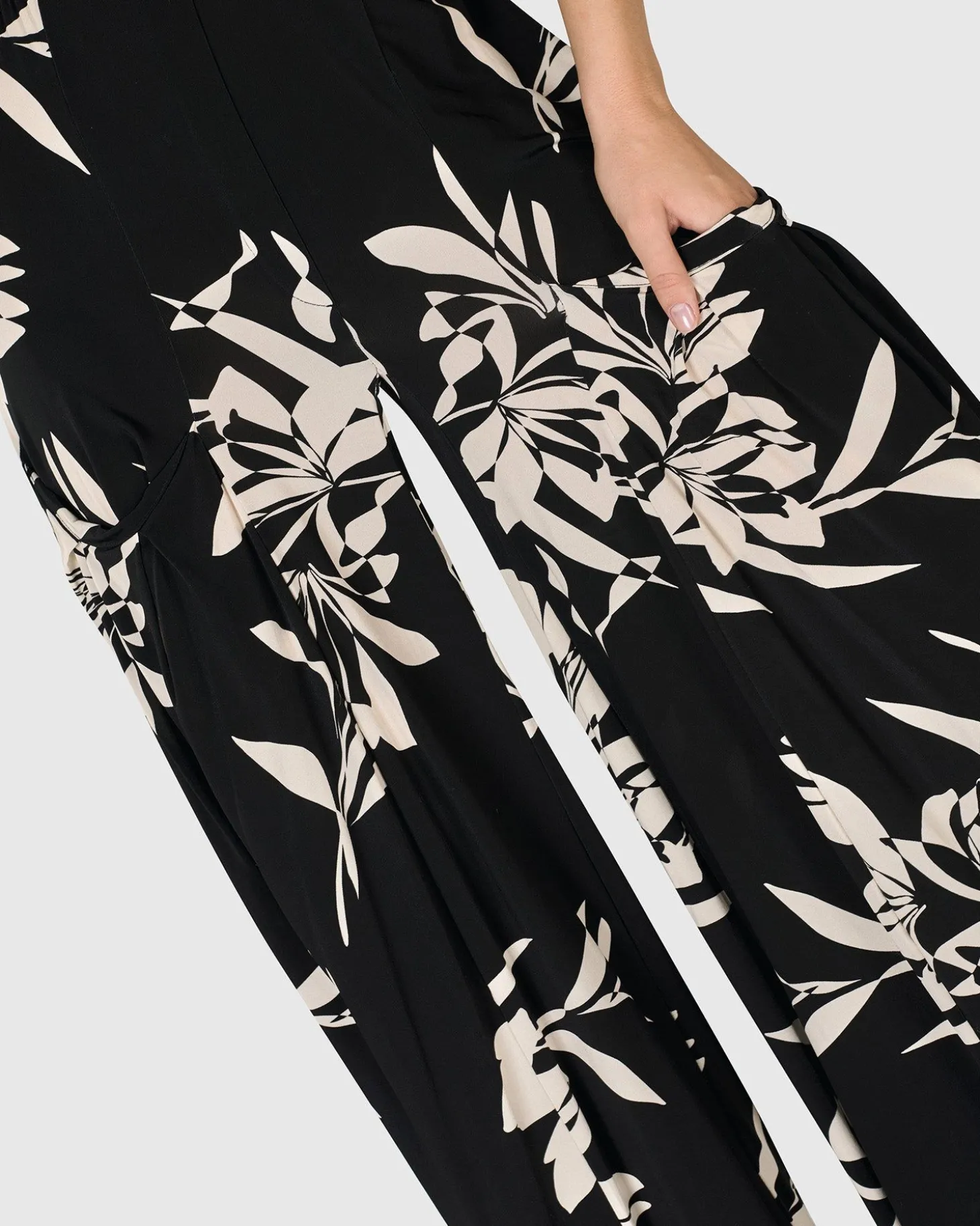 Women Alembika Benedetta Palazzo Pants, Floral
