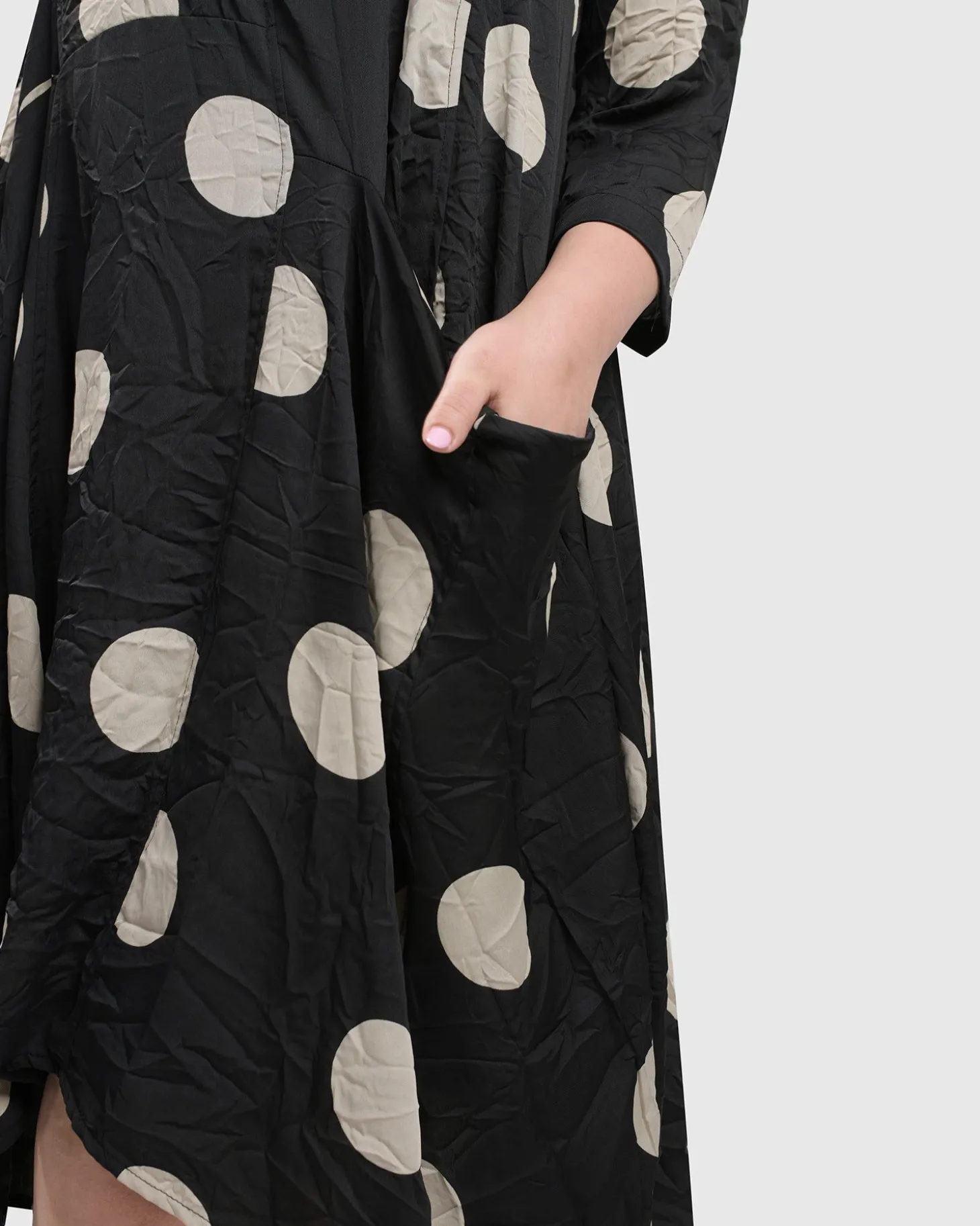 Women Alembika Bold Dot, Wonderful Dress, Moon
