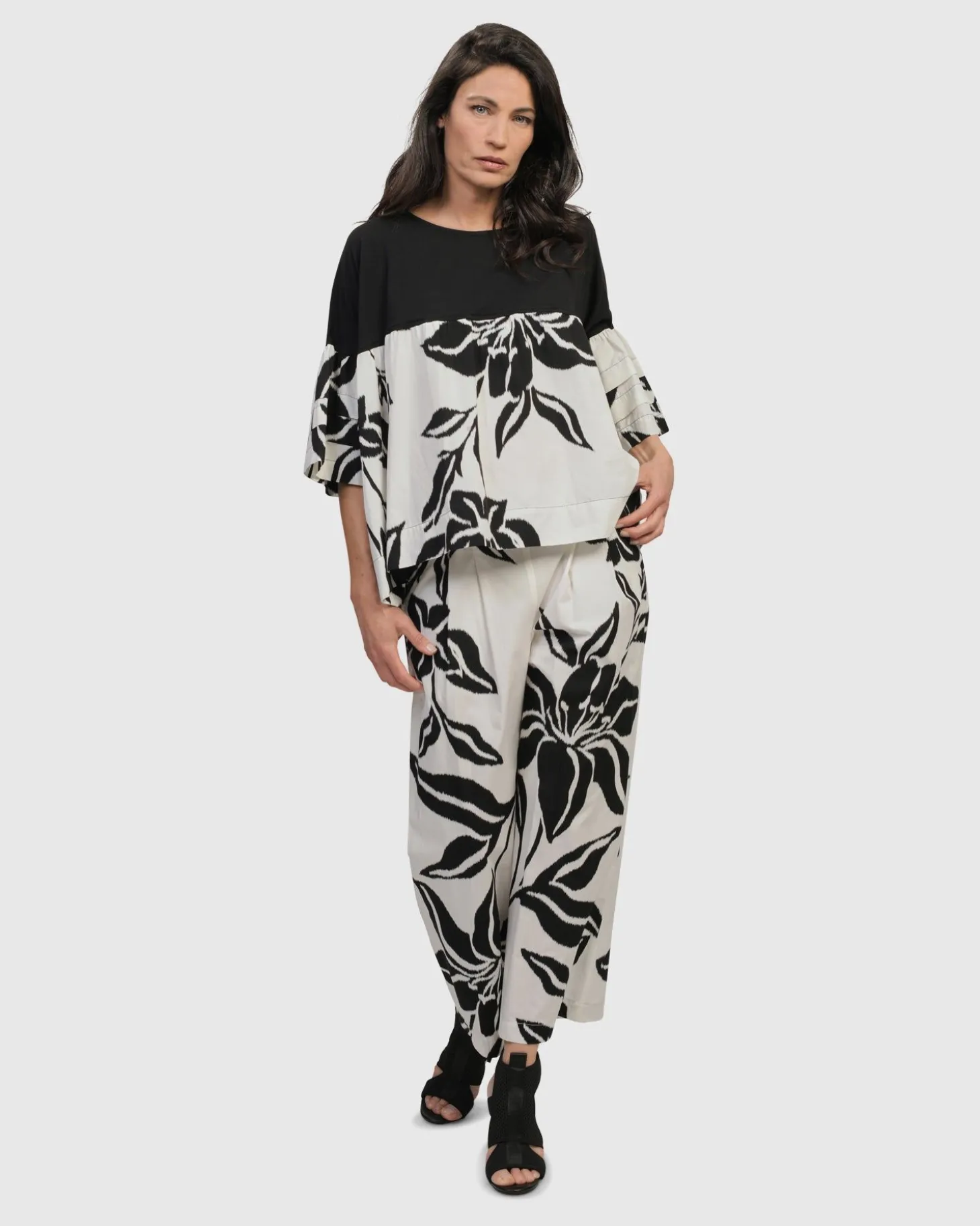 Women Alembika Botanica Straight Leg Pants, Lilly