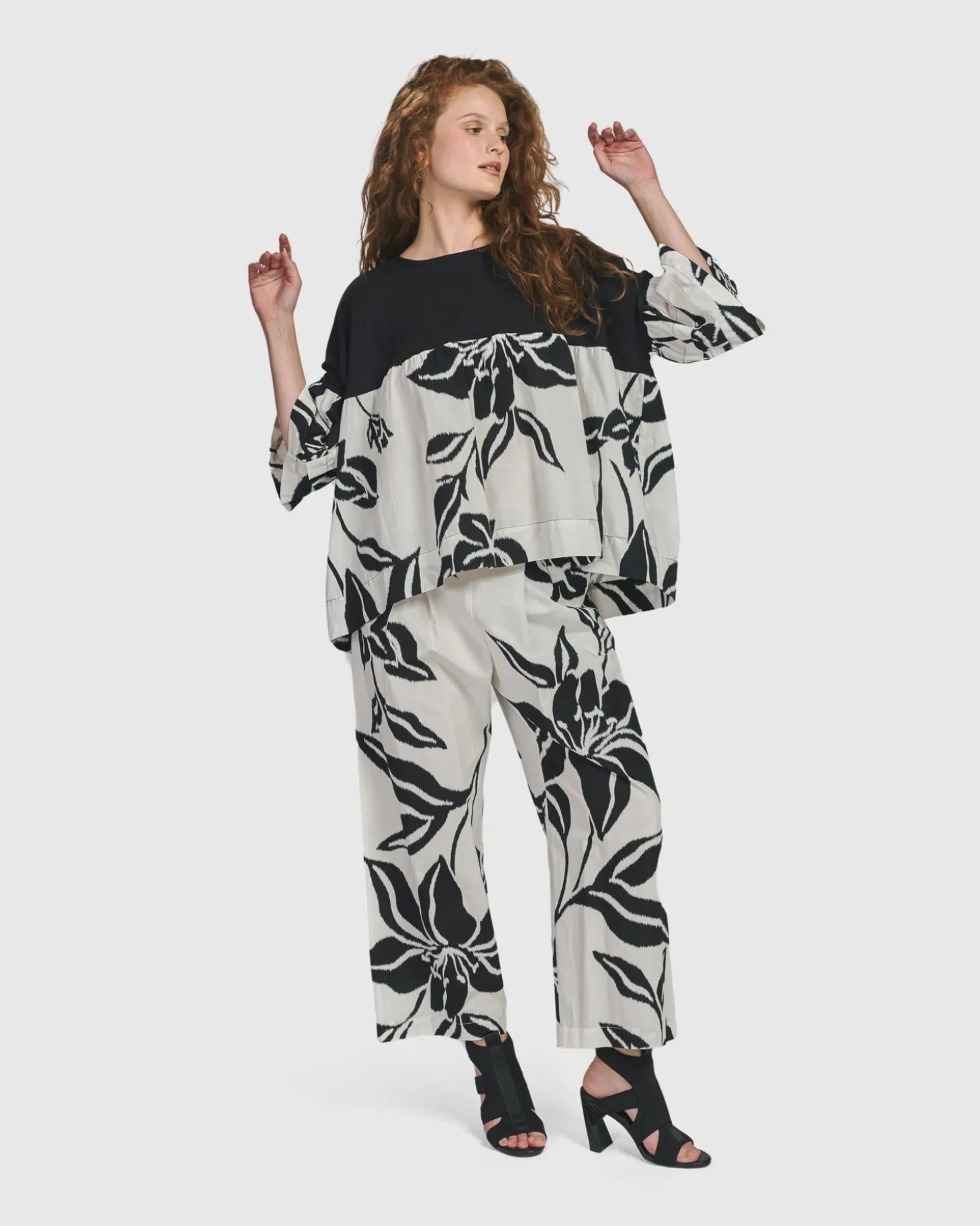 Women Alembika Botanica Straight Leg Pants, Lilly