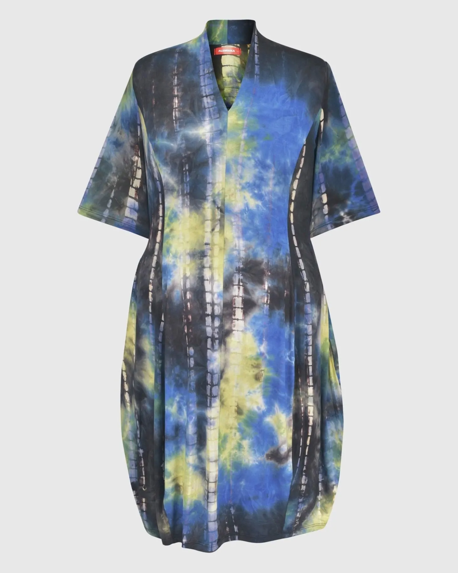 Women Alembika Carla Cocoon Midi Dress, Tie Dye
