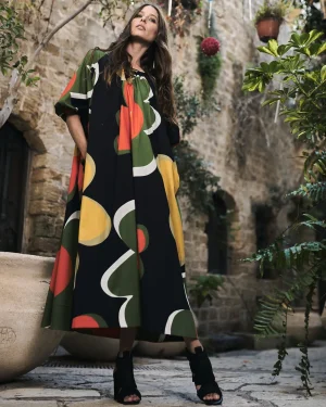 Women Alembika Carol Muumuu Dress, Floral