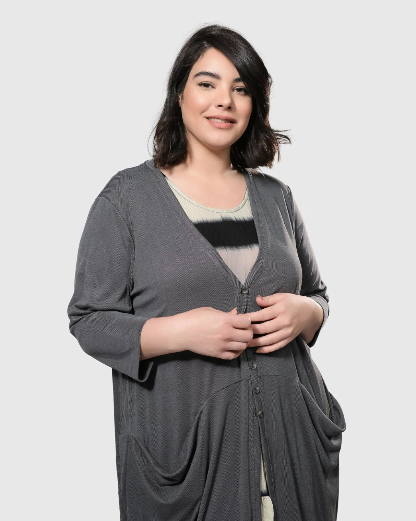 Women Alembika Charlie Crinkle Tank Dress, Stripe