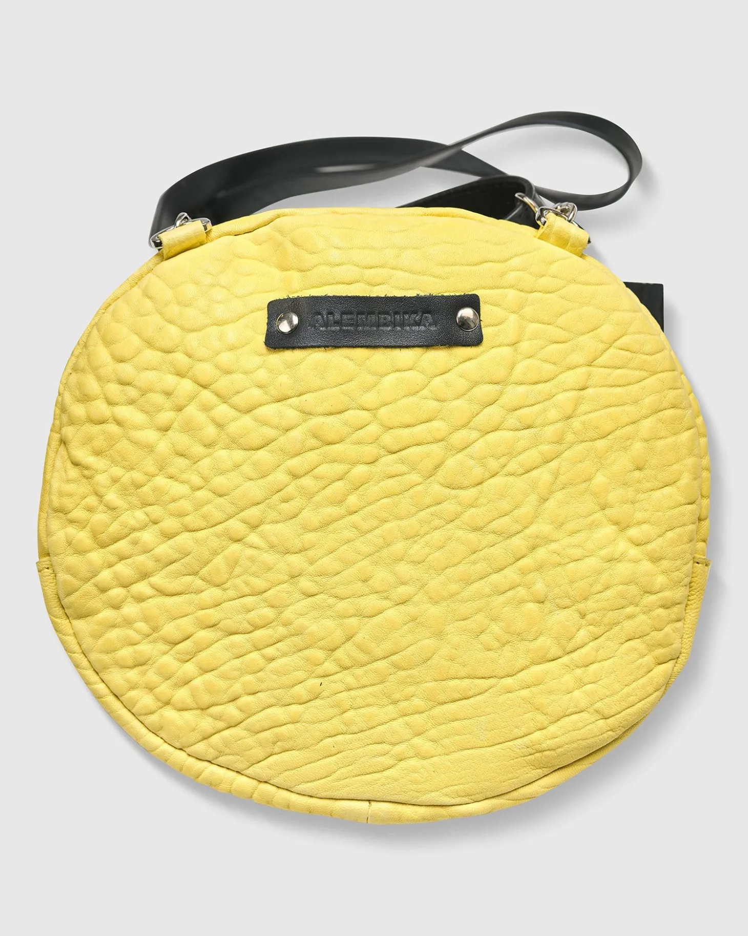 Women Alembika Circle Canteen Bag, Yellow