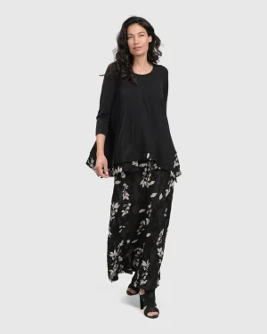Women Alembika Cultured Club Knit Top, Leaves
