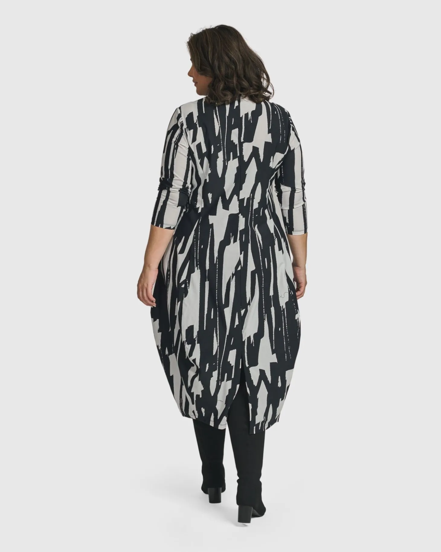 Women Alembika Cyber Cocoon Dress, Brush