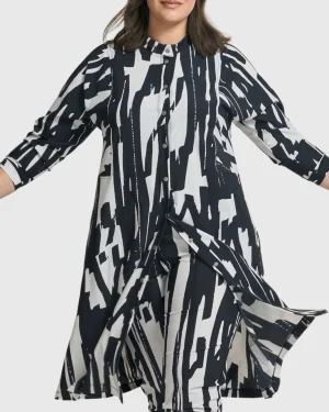 Women Alembika Cyber Shirt Dress, Brush