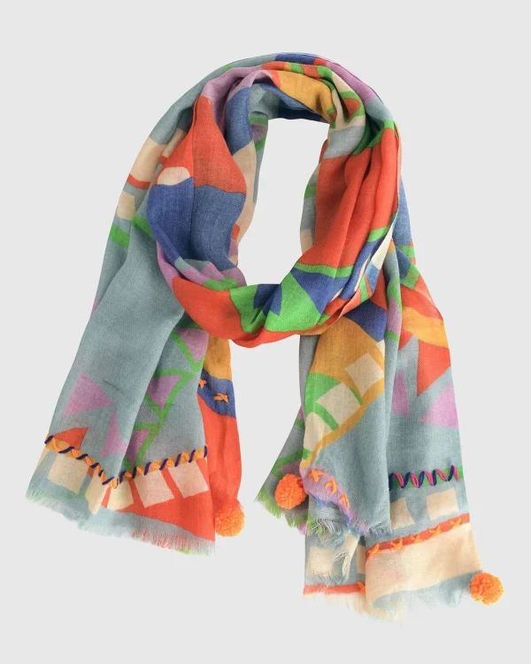 Women Alembika Danceteria Scarf, Carnaval