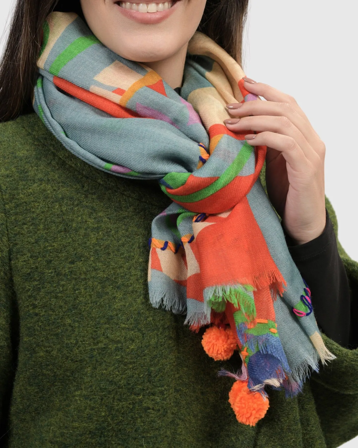 Women Alembika Danceteria Scarf, Carnaval