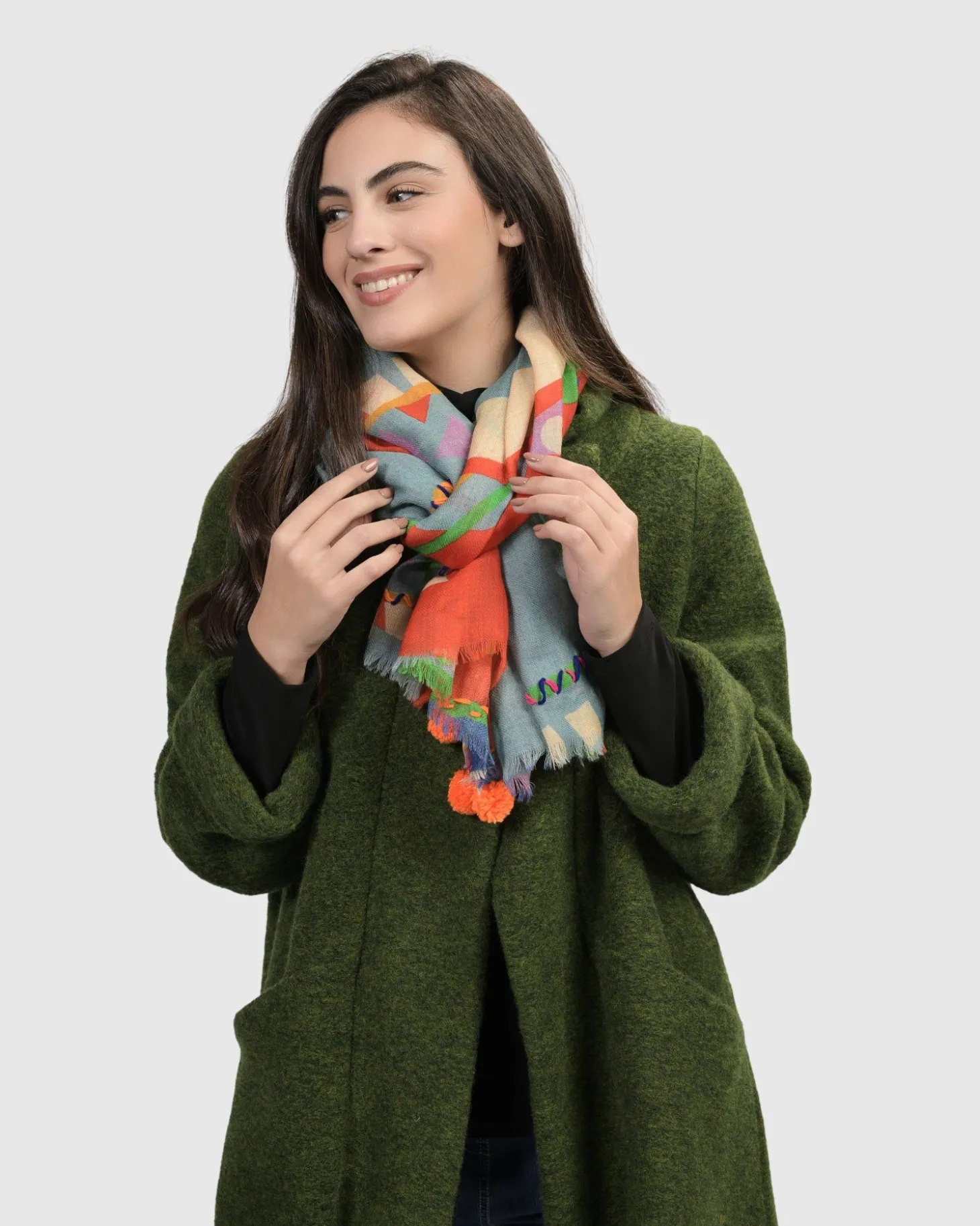 Women Alembika Danceteria Scarf, Carnaval