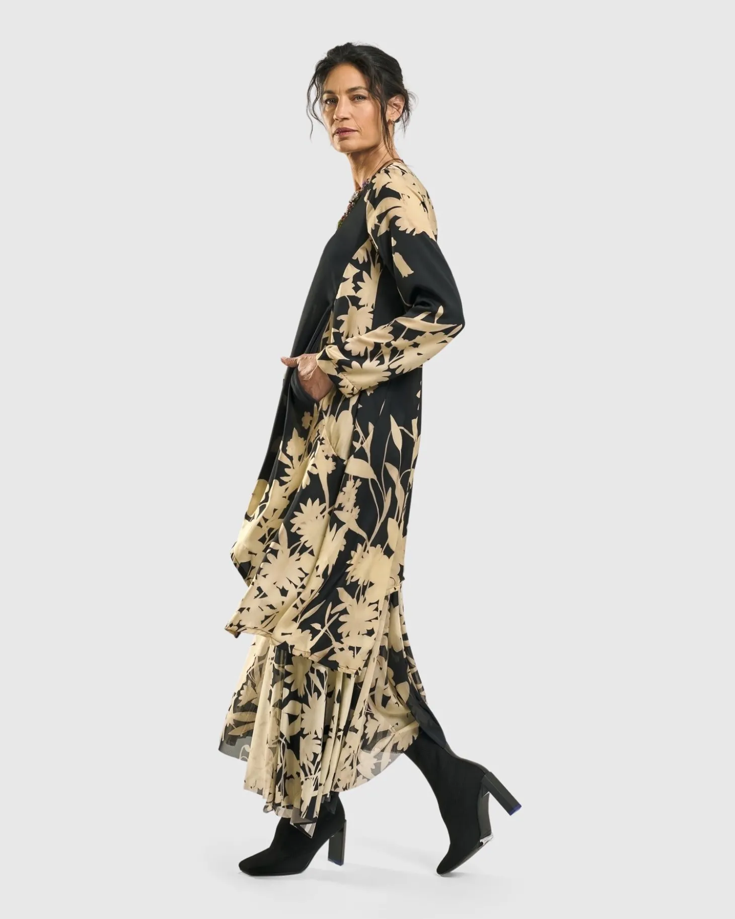 Women Alembika Daylily Tunic Top, Floral