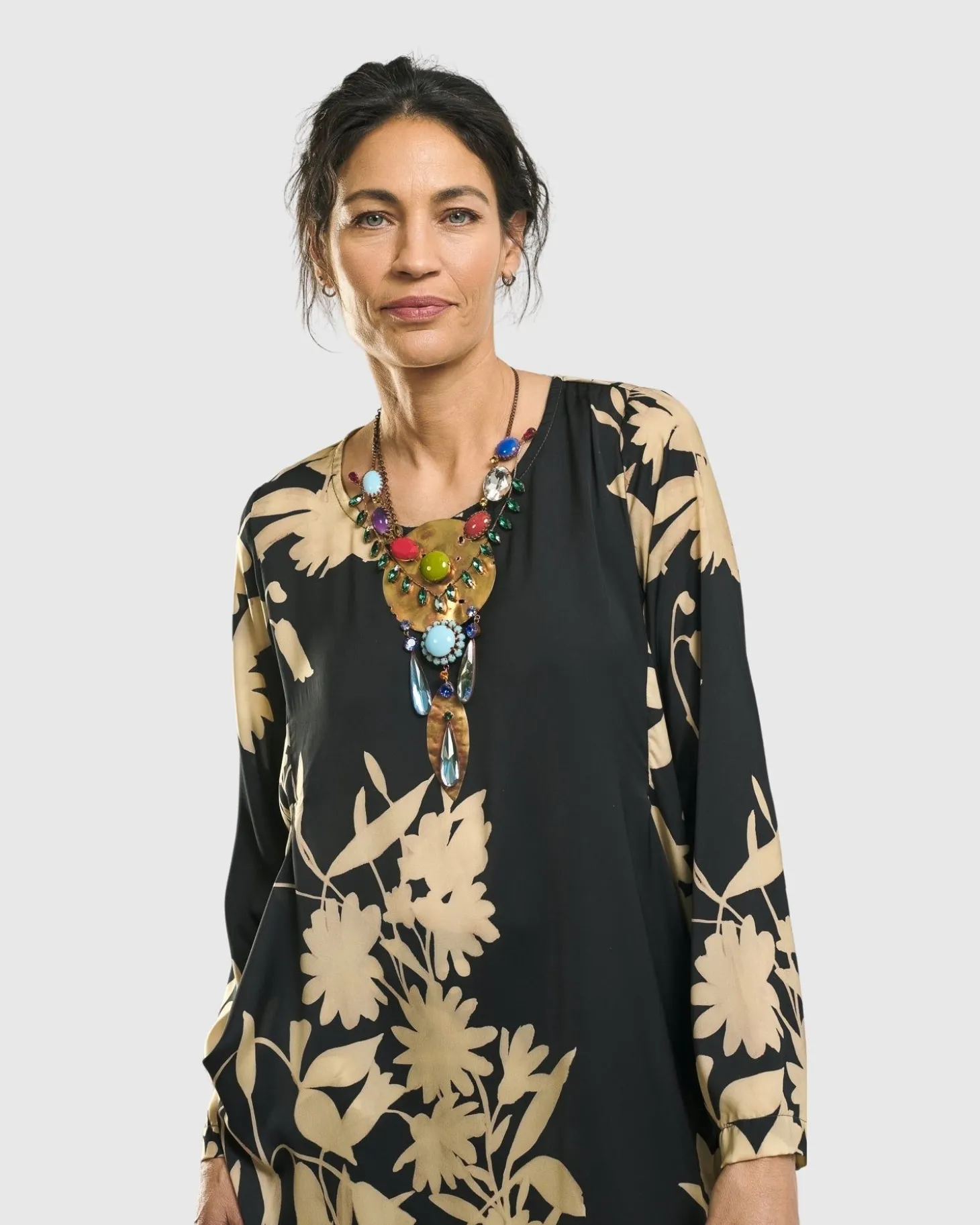Women Alembika Daylily Tunic Top, Floral