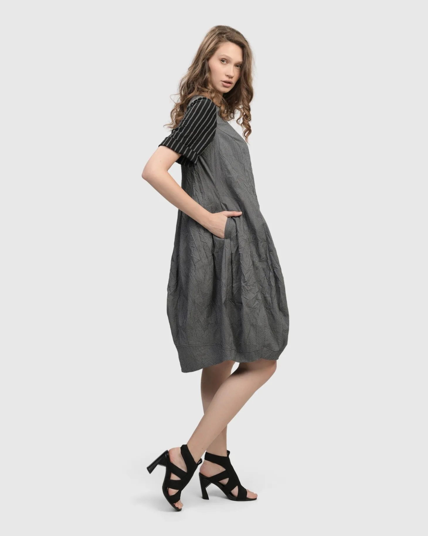 Women Alembika Demeter Relaxed Cocoon Dress, Mix