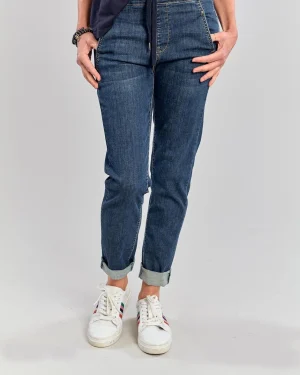 Women Alembika Denim Iconic Stretch Jeans, Blue