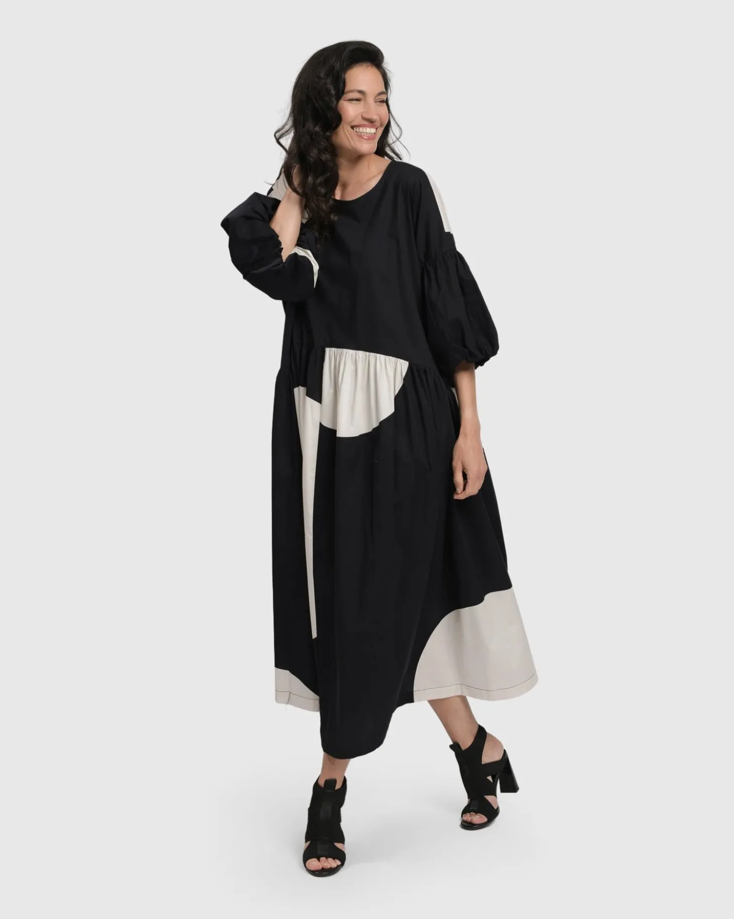 Women Alembika Donna Effortless Dress, Mono