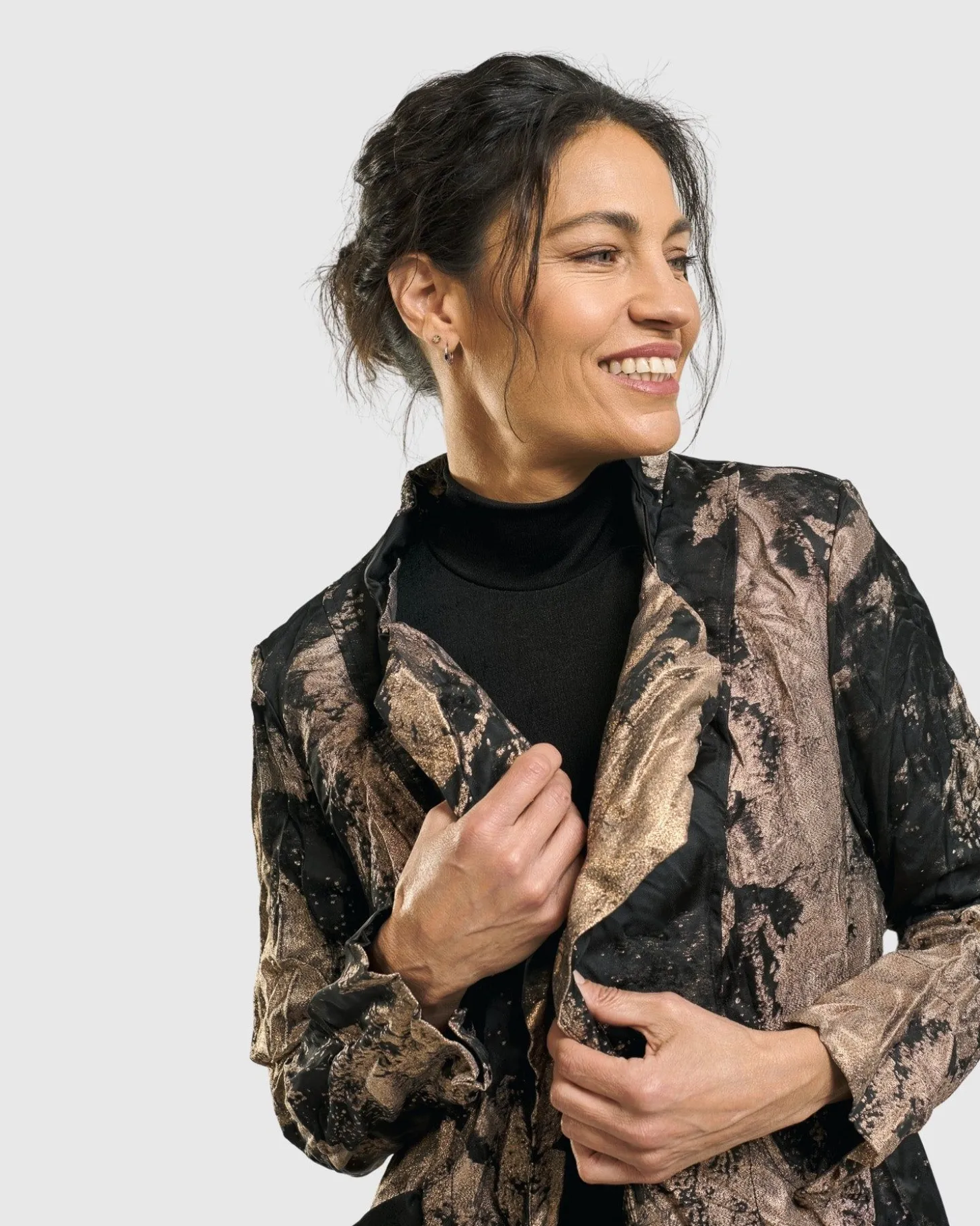 Women Alembika El Dorado Jacket, Bronze