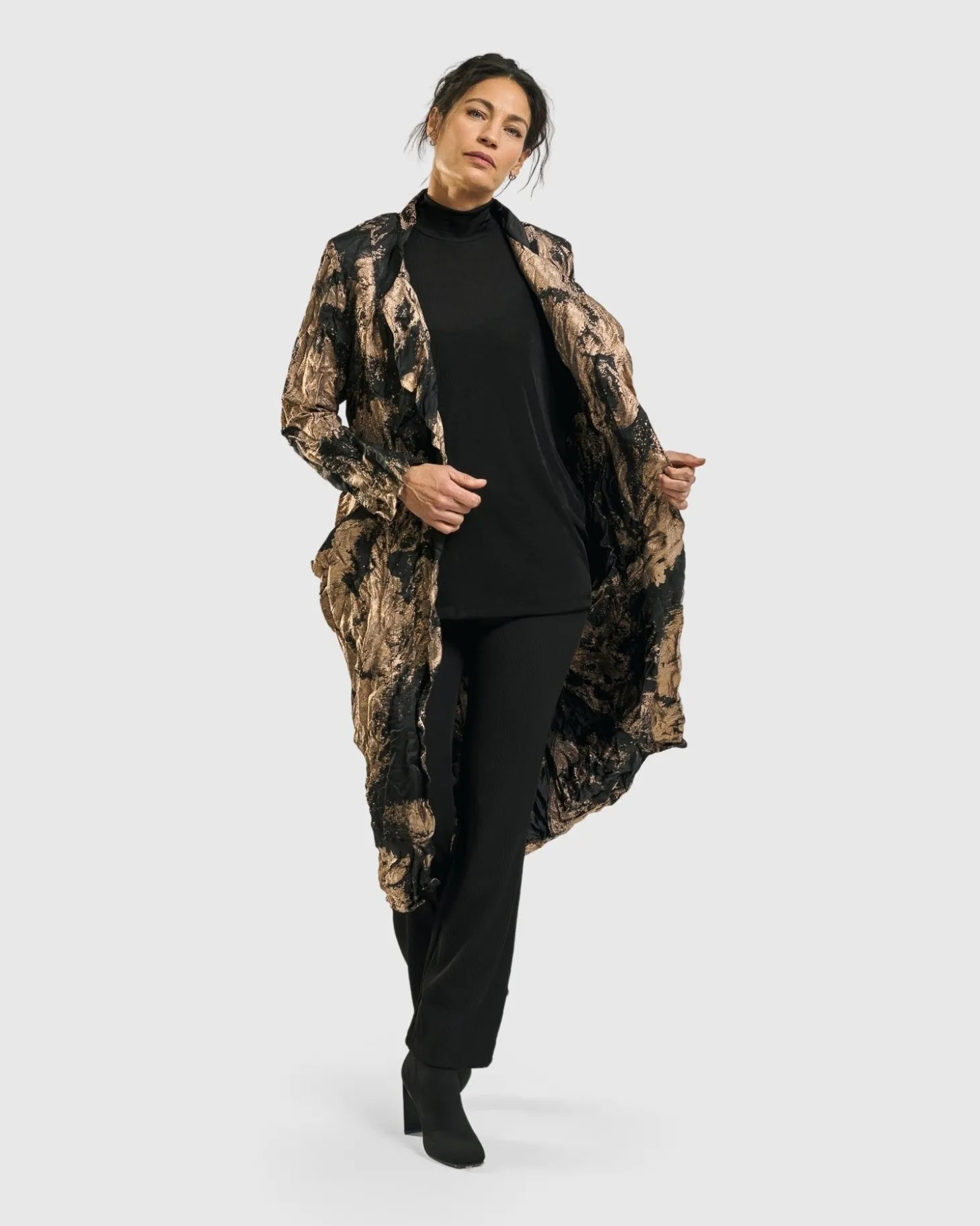 Women Alembika El Dorado Jacket, Bronze