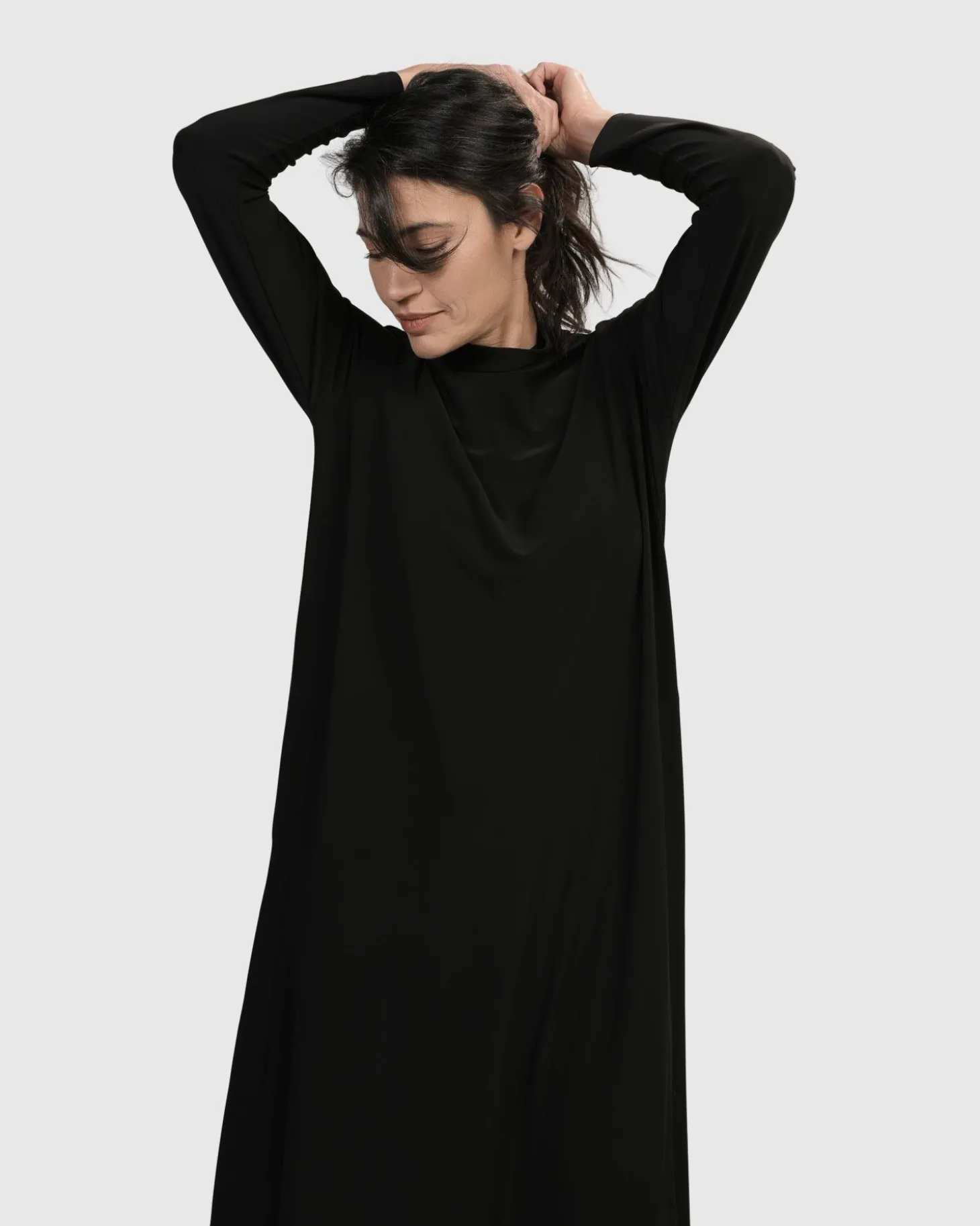 Women Alembika Essential A Line Dress, Black