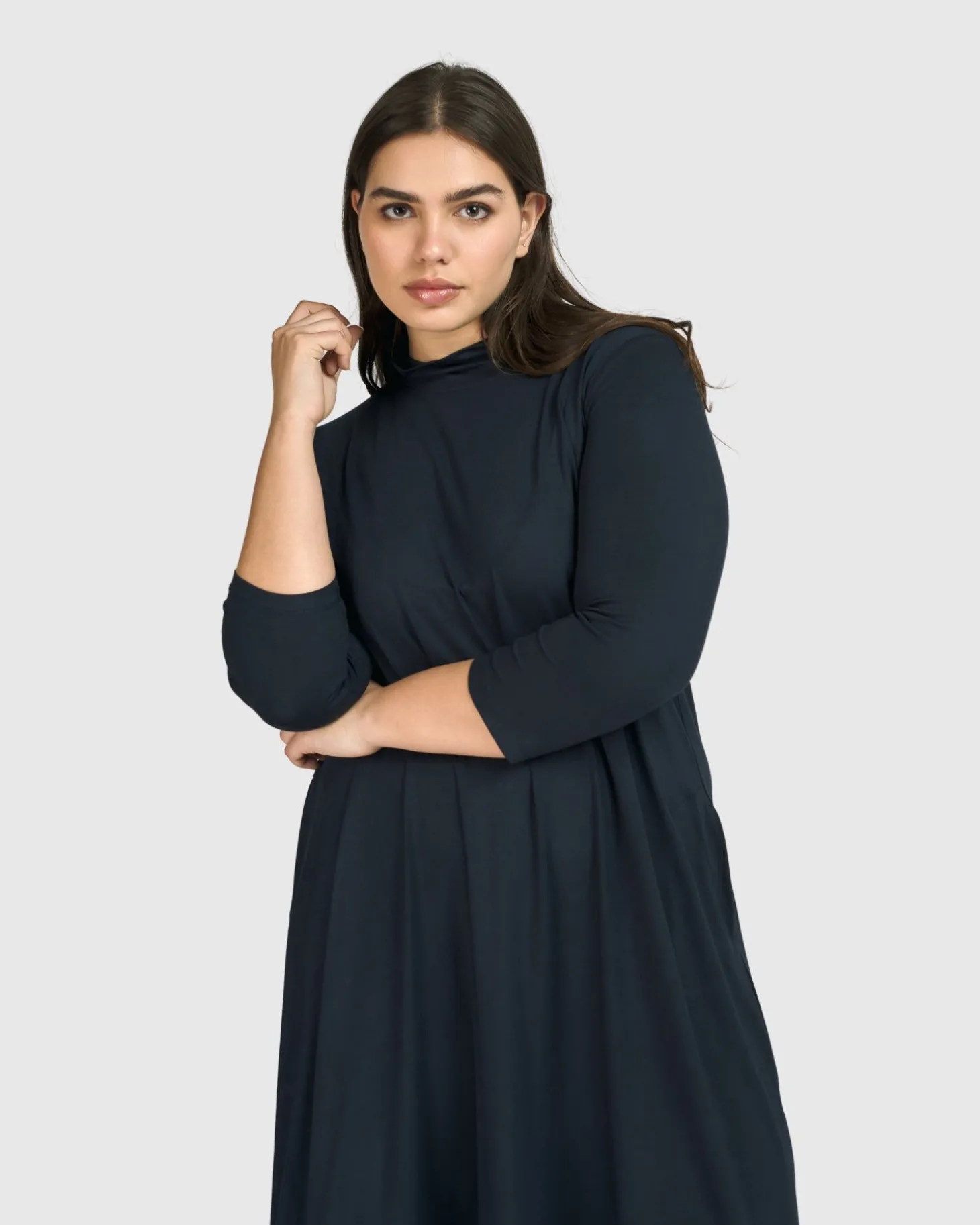 Women Alembika Essential A-Line Dress, Ocean