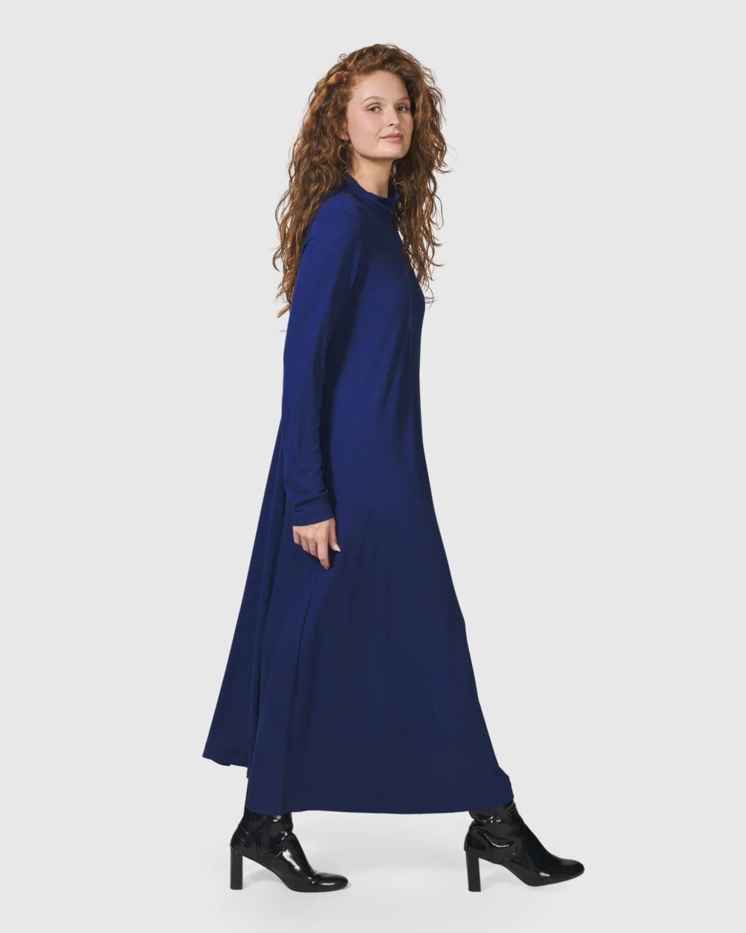 Women Alembika Essential A-Line Dress, Royal Blue