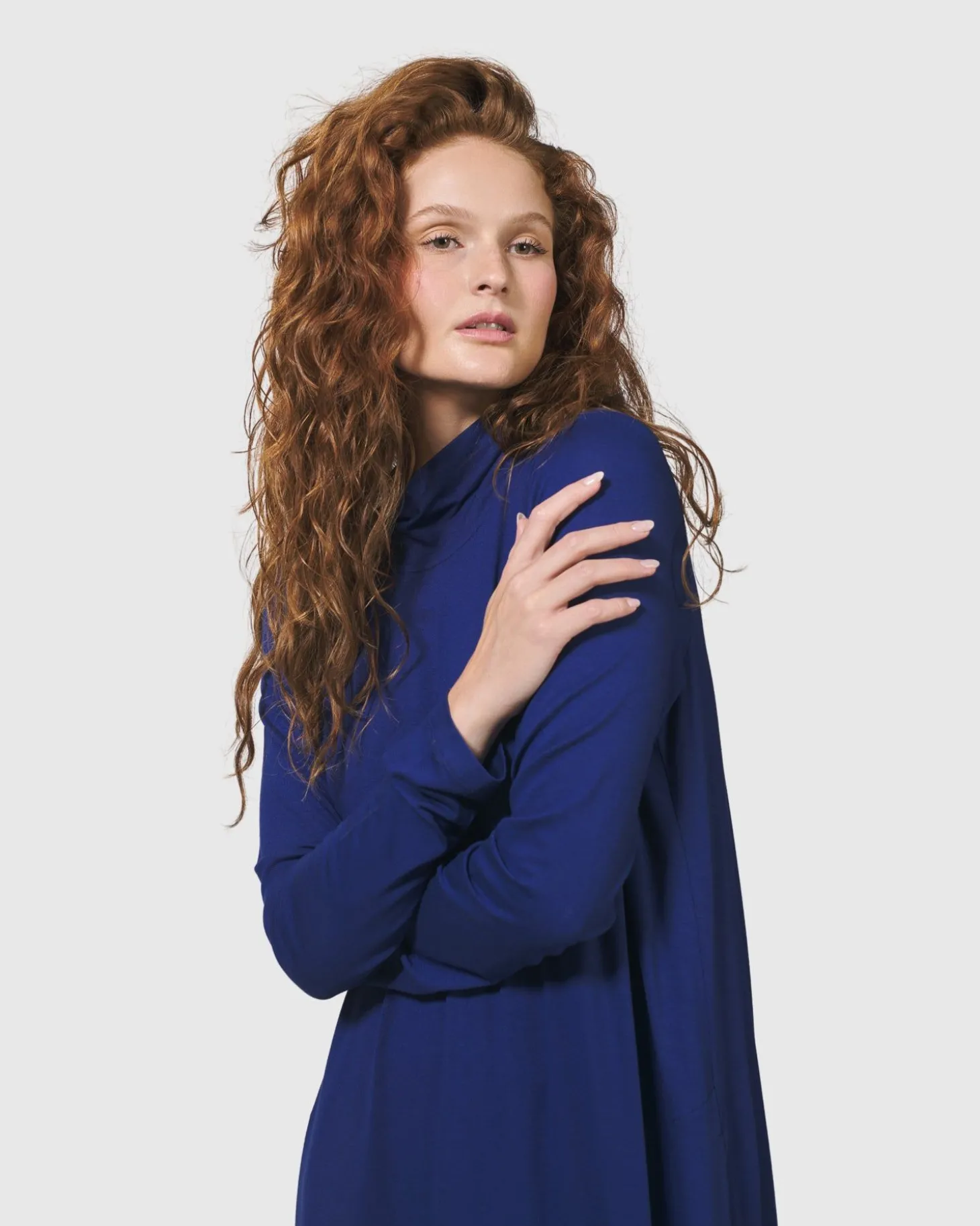 Women Alembika Essential A-Line Dress, Royal Blue