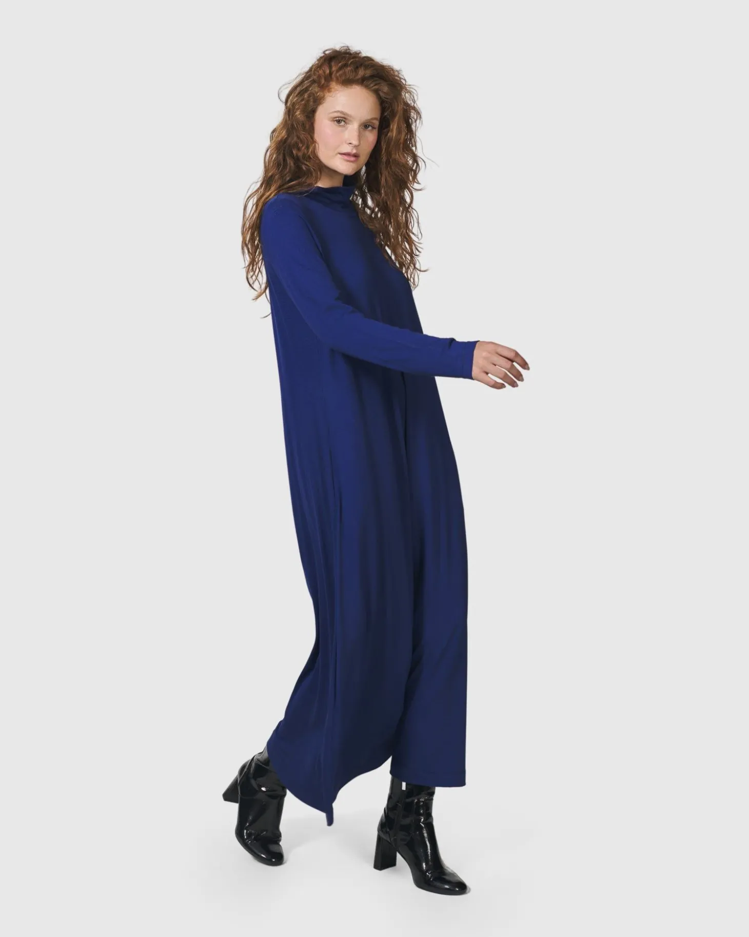 Women Alembika Essential A-Line Dress, Royal Blue