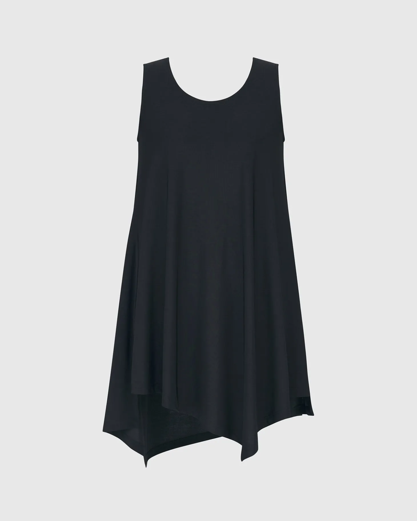 Women Alembika Essential Asymmetrical Tunic Tank Top, Black