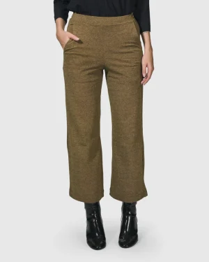 Women Alembika Essential Cropped Pants, Honey