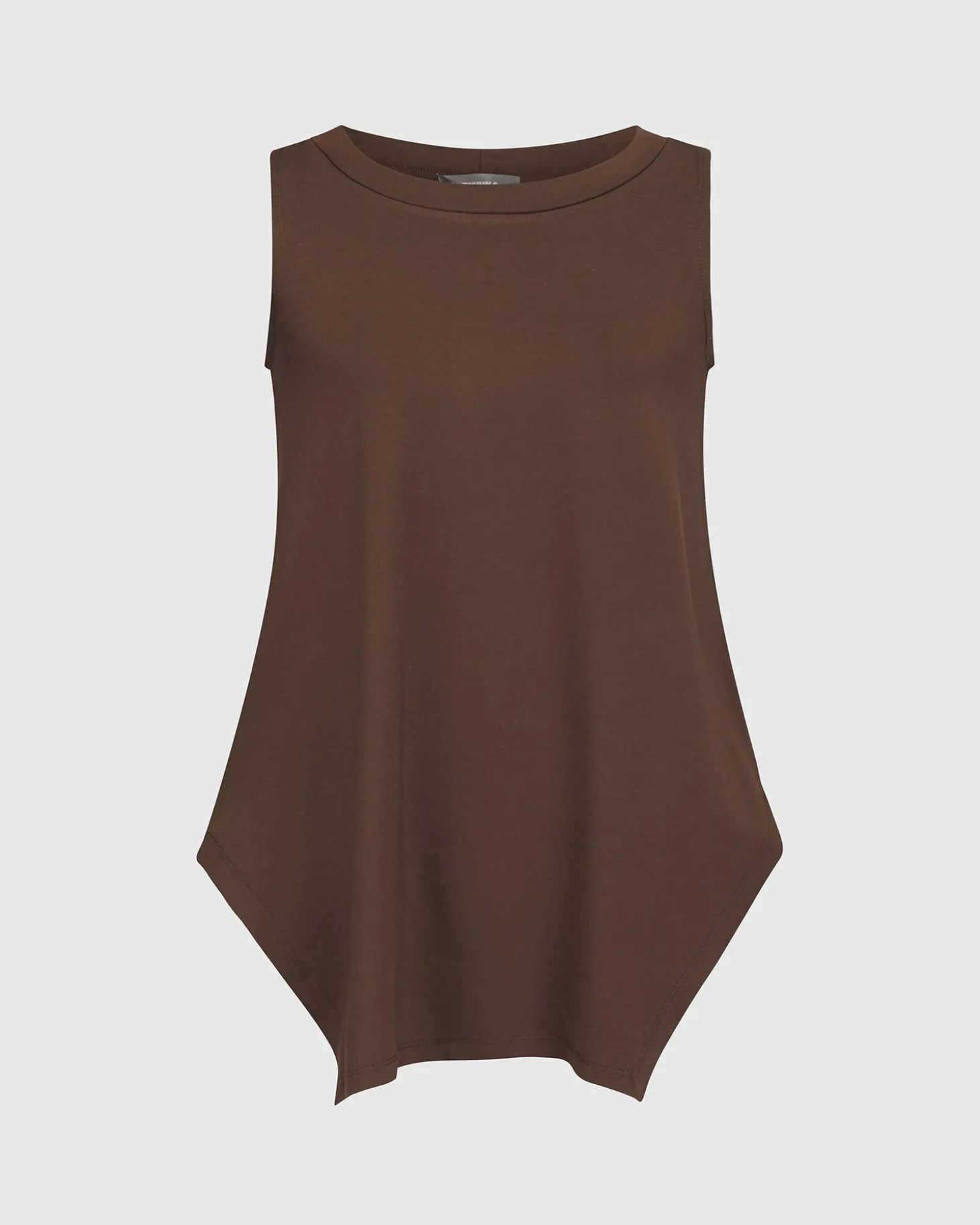 Women Alembika Essential Cutaway Tank Top, Coffee