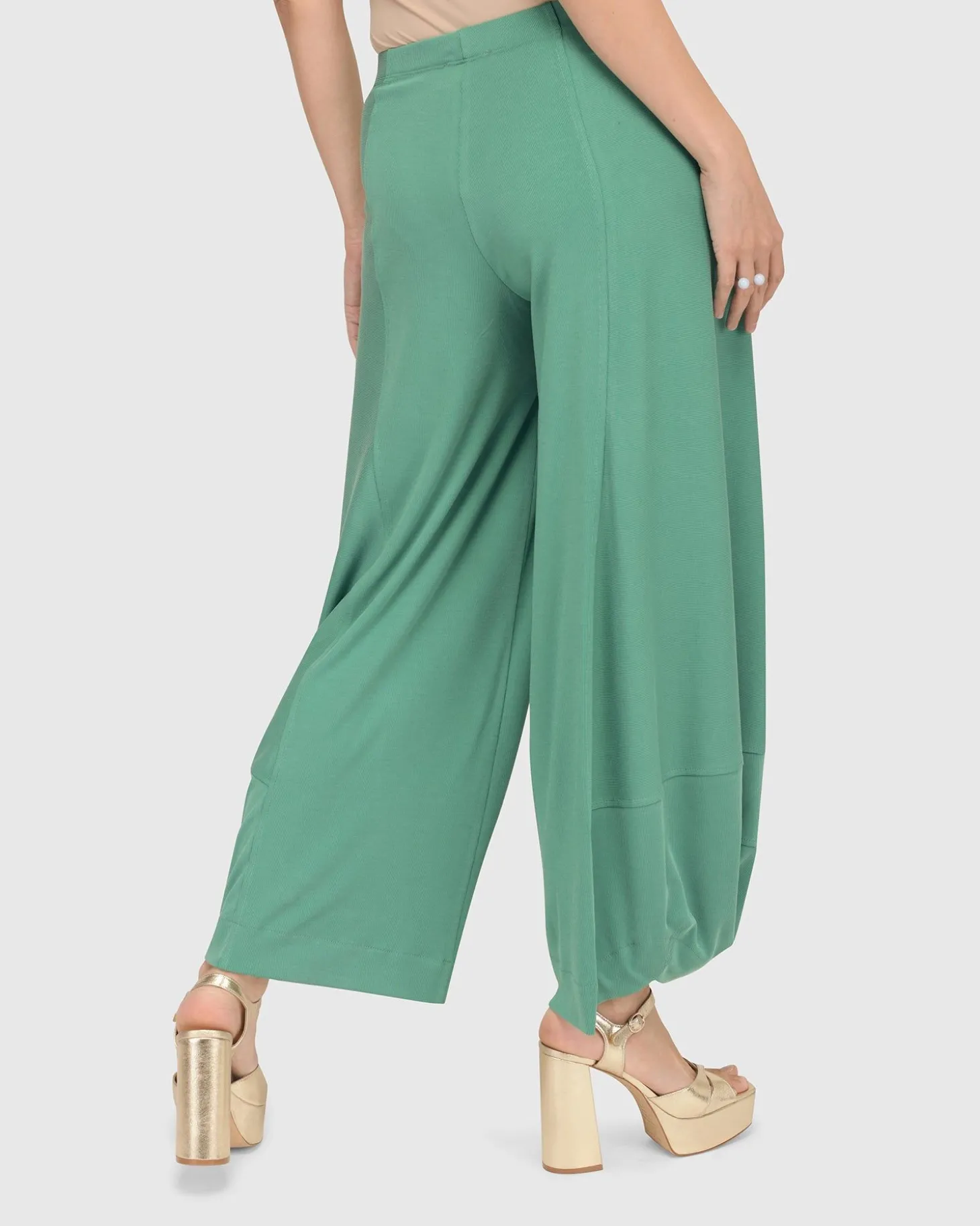Women Alembika Essential Go-To Cupro Punto Pants, Seafoam