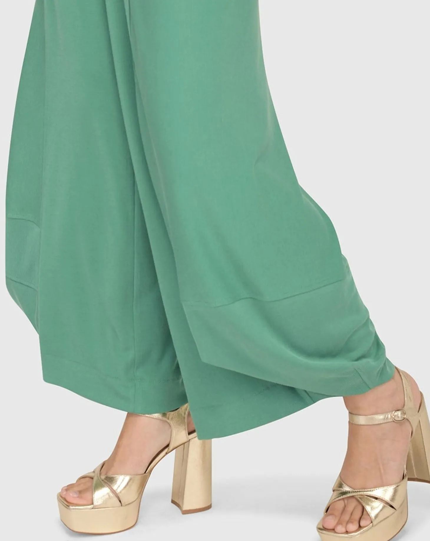 Women Alembika Essential Go-To Cupro Punto Pants, Seafoam