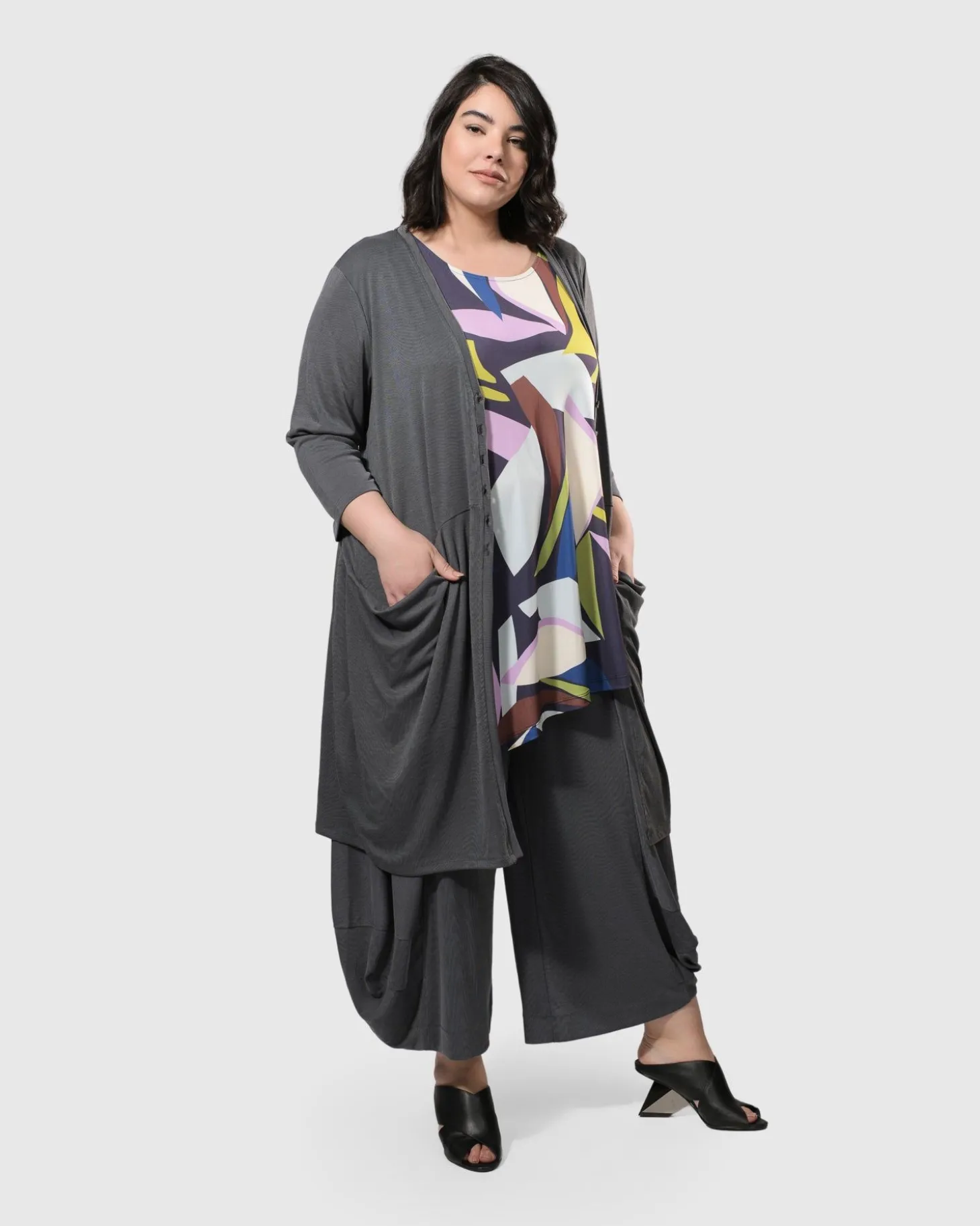 Women Alembika Essential Go-To Punto Pants, Grey