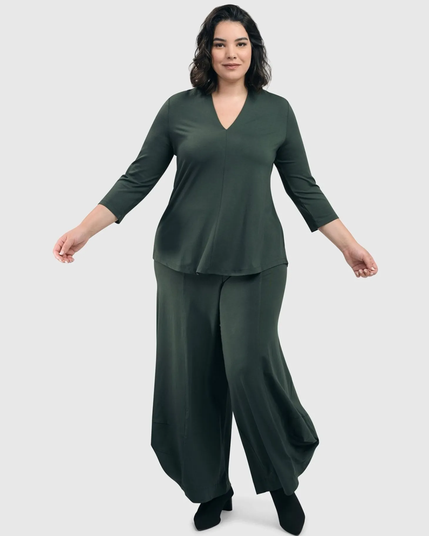 Women Alembika Essential Punto Pants, Tall, Green
