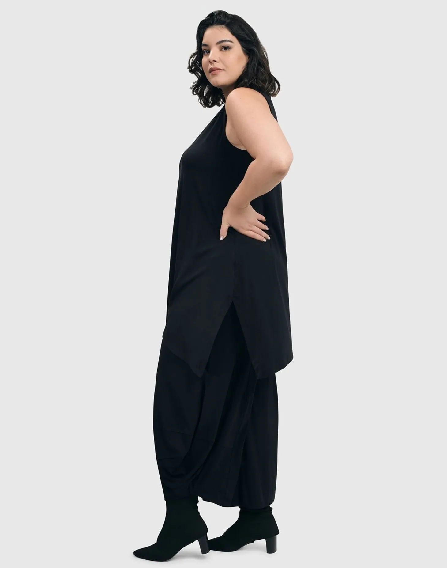 Women Alembika Essential Punto Pants, Tall, Black