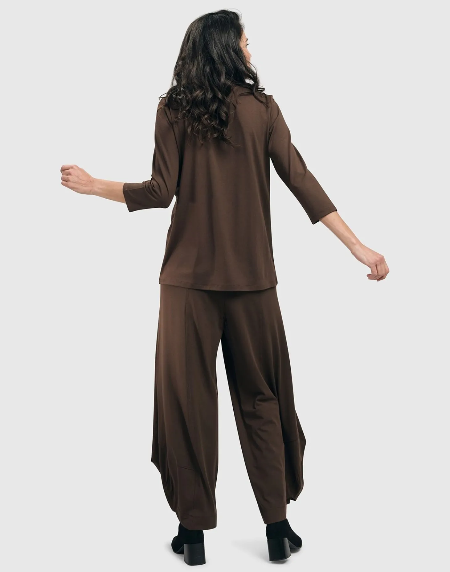 Women Alembika Essential Punto Pants, Tall, Coffee